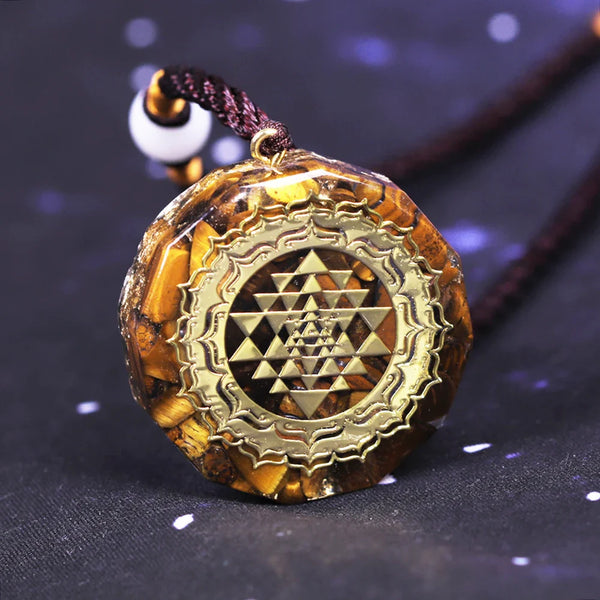 Tiger Eye Energy Pendant