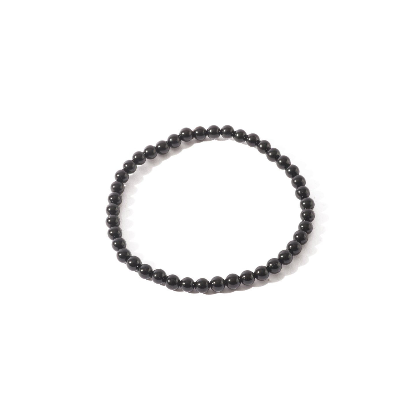 Protection - Black Tourmaline Bead Bracelet