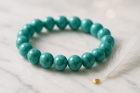 Turquoise Bracelet (8mm) – Protection • Success • Recognition-aestheic