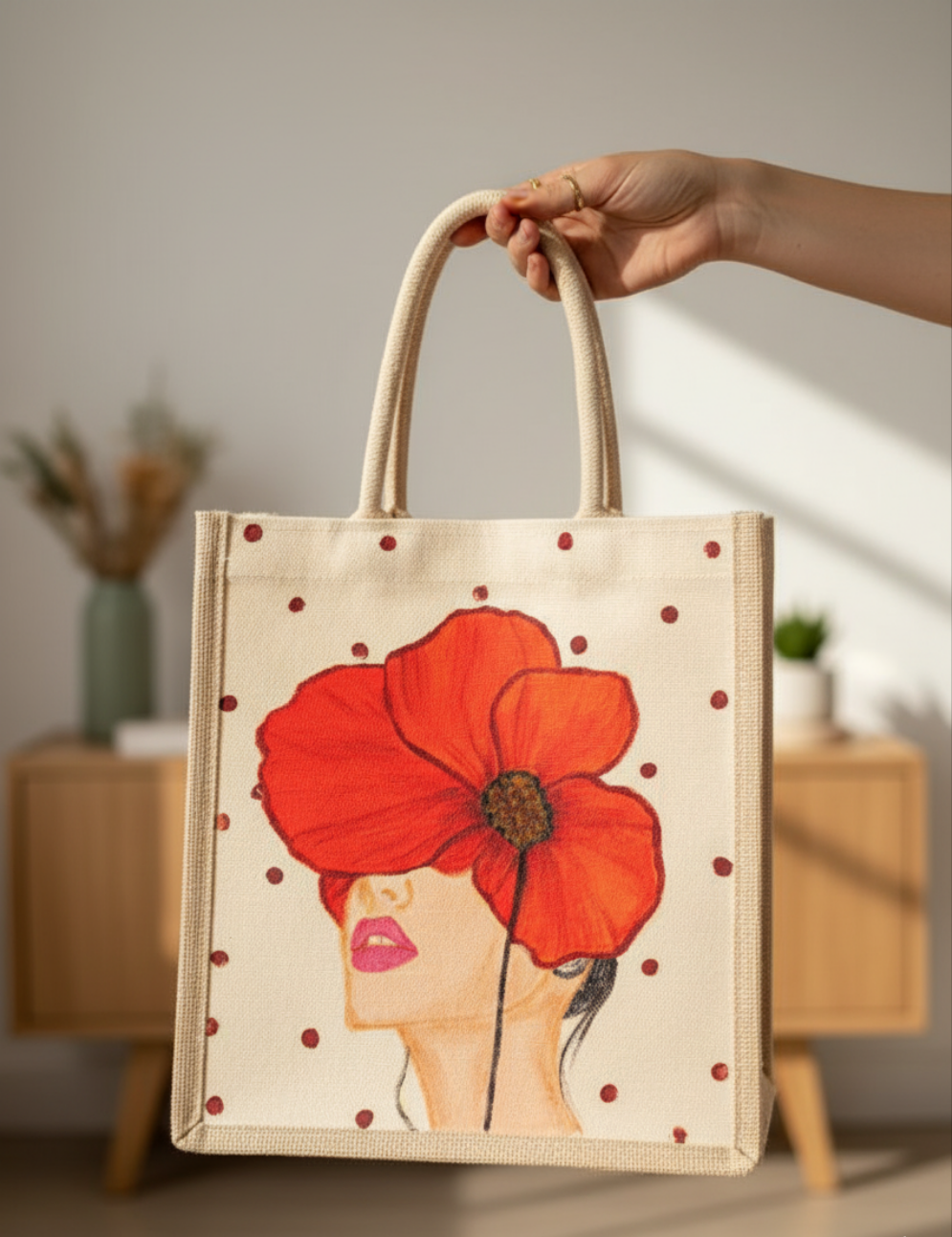 Handmade Eco-Friendly Jute Bag