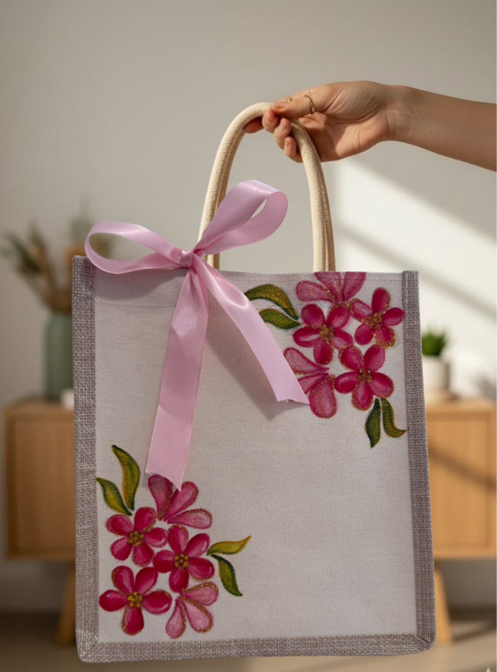 Handmade Eco-Friendly Jute Bag