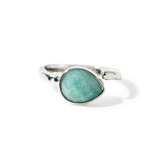 Amazonite Adjustable Ring