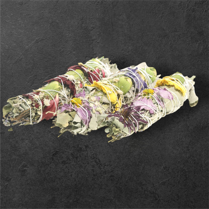 FLOWER POWER!!! Lavender/ Sage Cleansing Stick - Organic - 3 Pack
