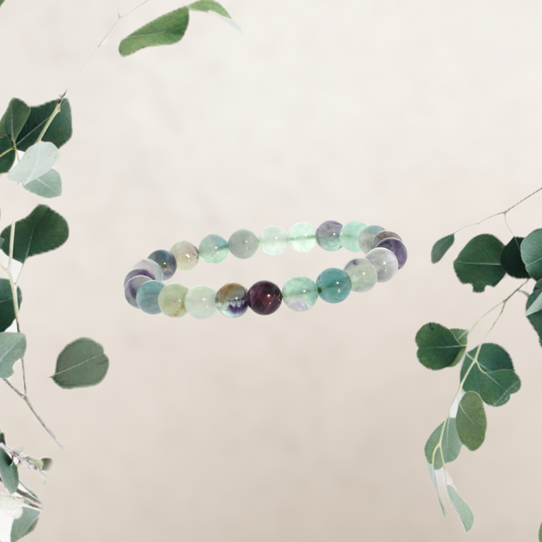 Clarity & Focus - Fluorite Bead Bracelet