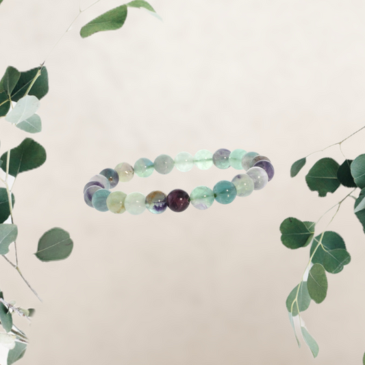 Clarity & Focus - Fluorite Bead Bracelet