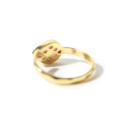 Amethyst Adjustable Ring