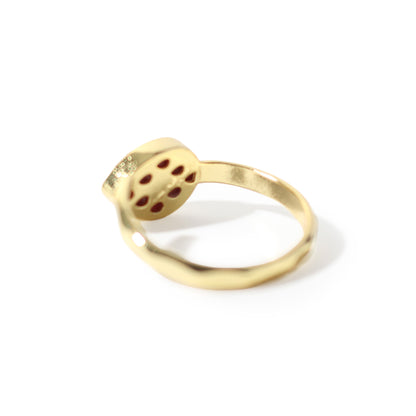 Rhodonite Adjustable Ring