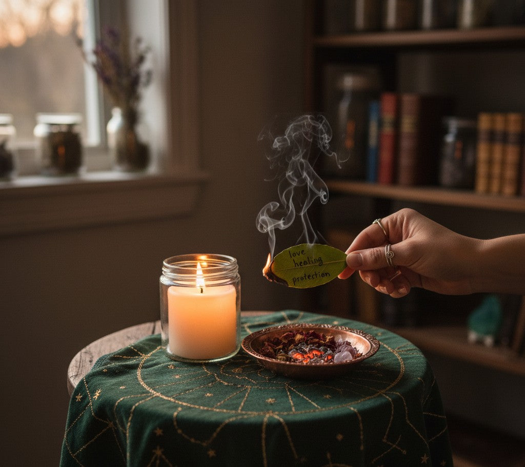 Bay Leaf Ritual - Manifest or Release blockages