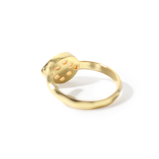 Rose Quartz Adjustable Ring