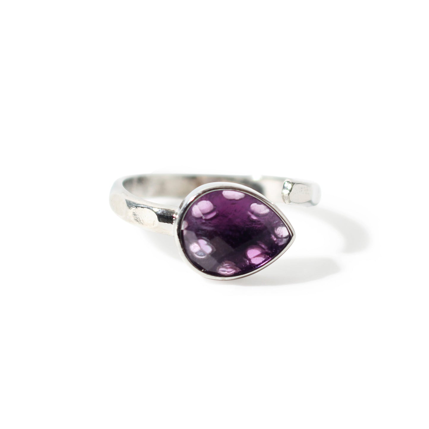 Amethyst Adjustable Ring