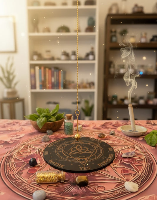 2 Yes/No Pendulum + 1 Tarot Card for each Email Reading